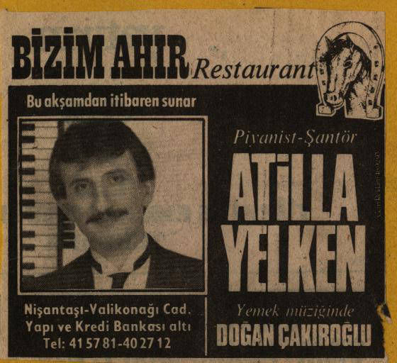 Duyuru Afişleri 10 Atilla Yelken